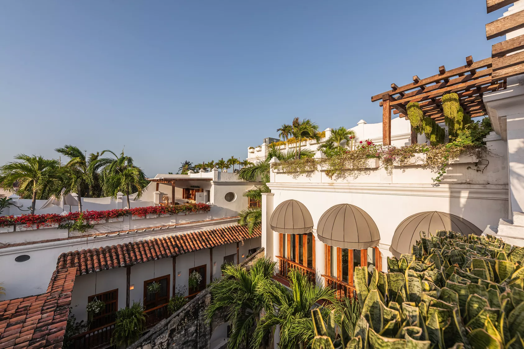 Casa San Agustin aerial view