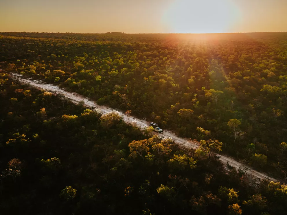 The Cerrado aerial view