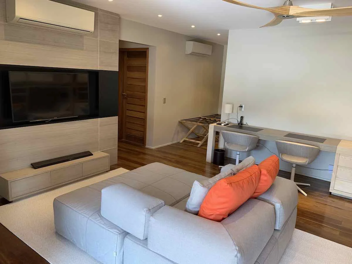 Bunk Bedroom Lounge Area