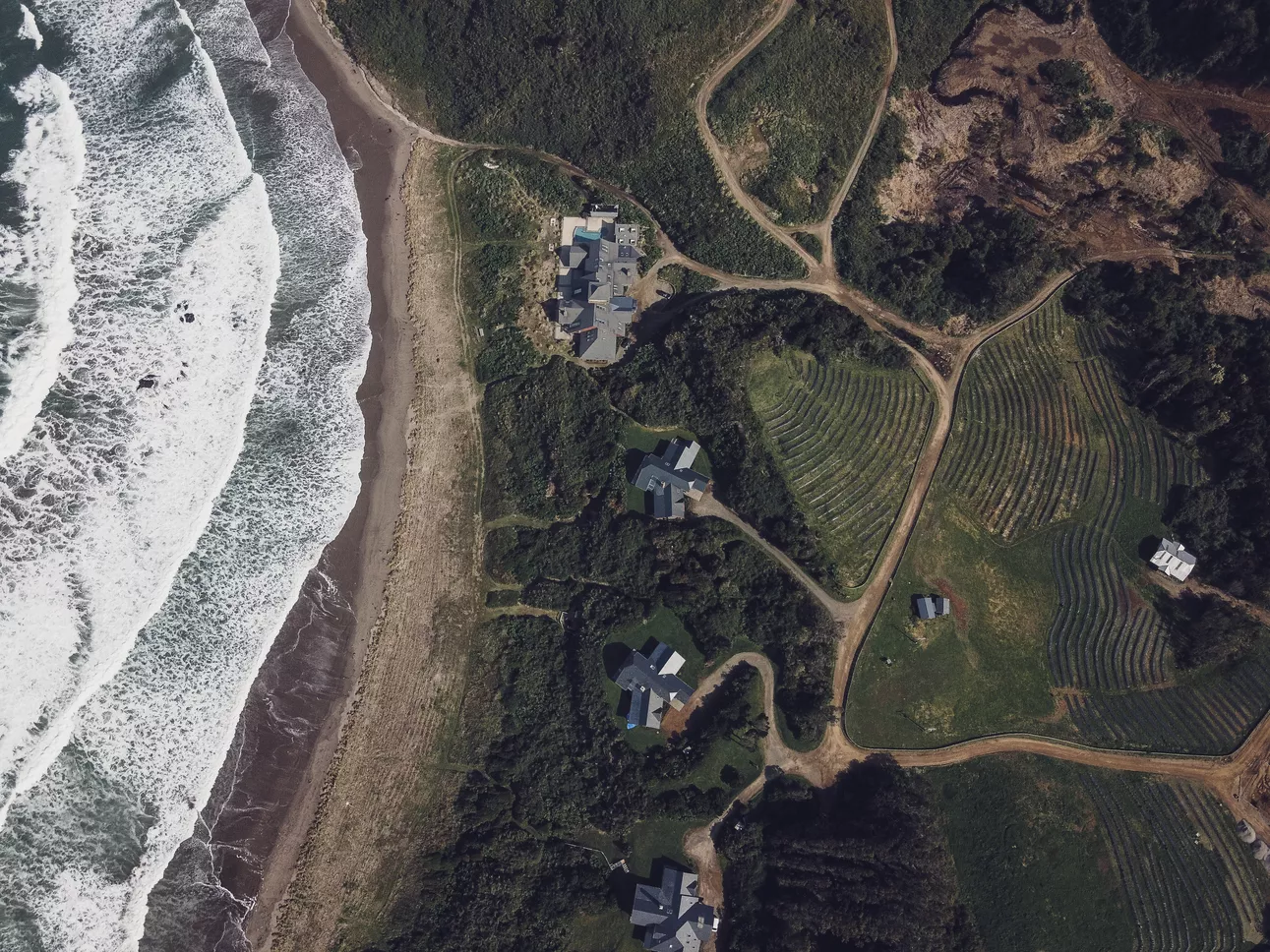 Mari Mari Natural Reserve aerial view