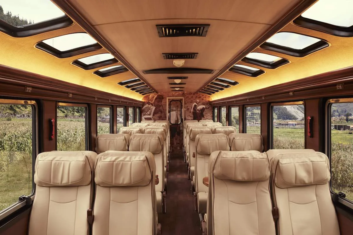 Inca Rail Voyager interior