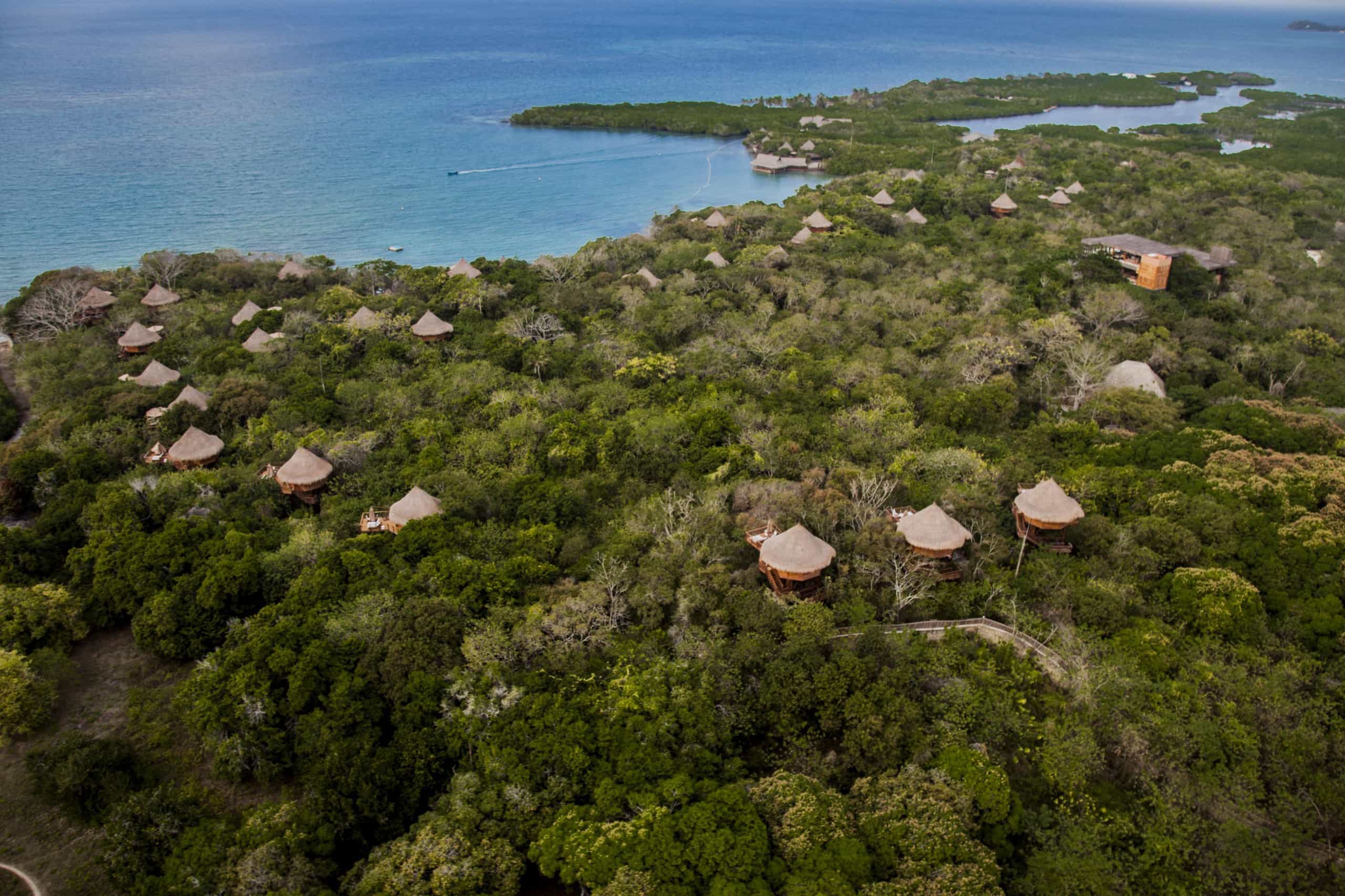 Hotel Las Islas aerial views