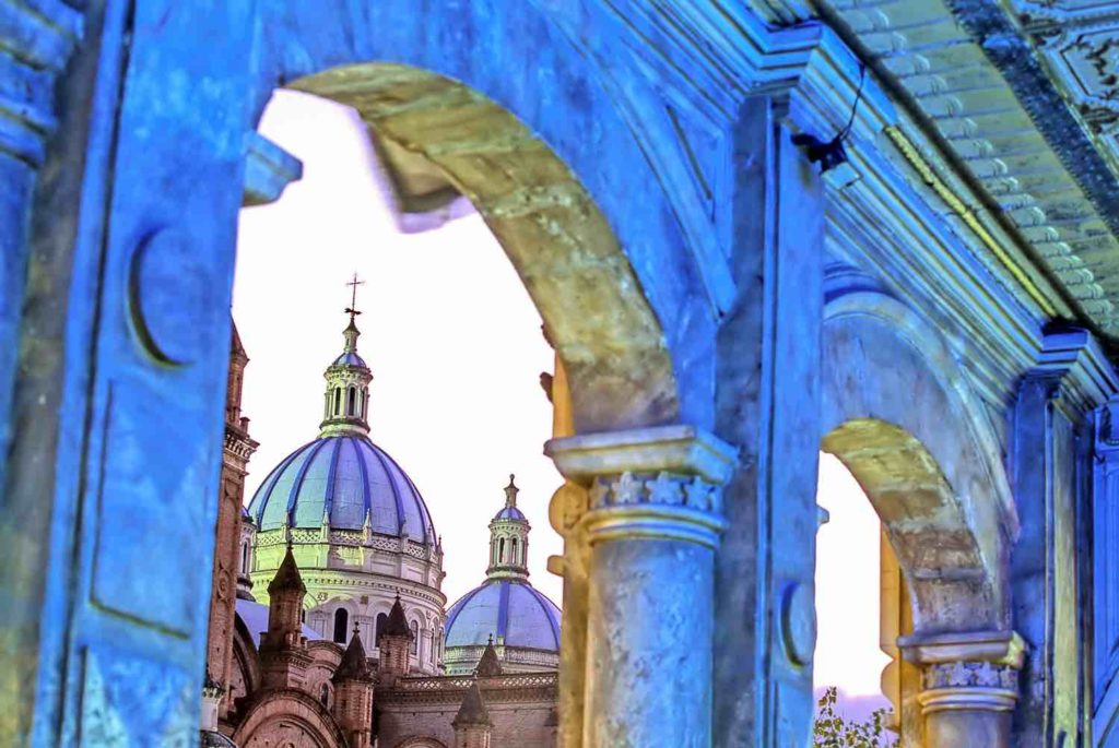 Cuenca Blue Arch Dome | Landed Travel