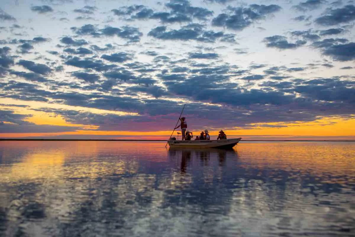 Sunset Boat