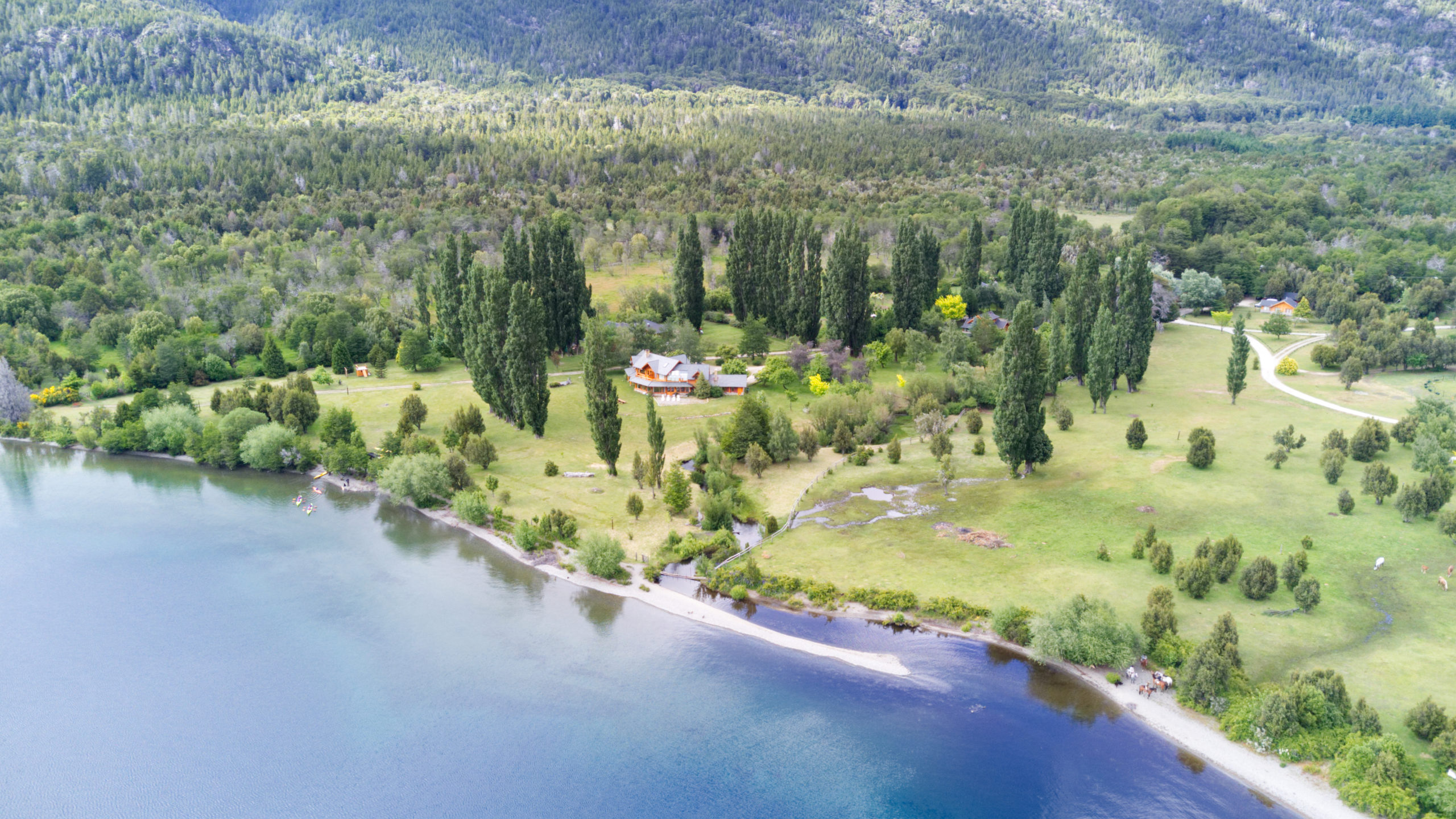 Estancia Peuma Hue - Aerial View