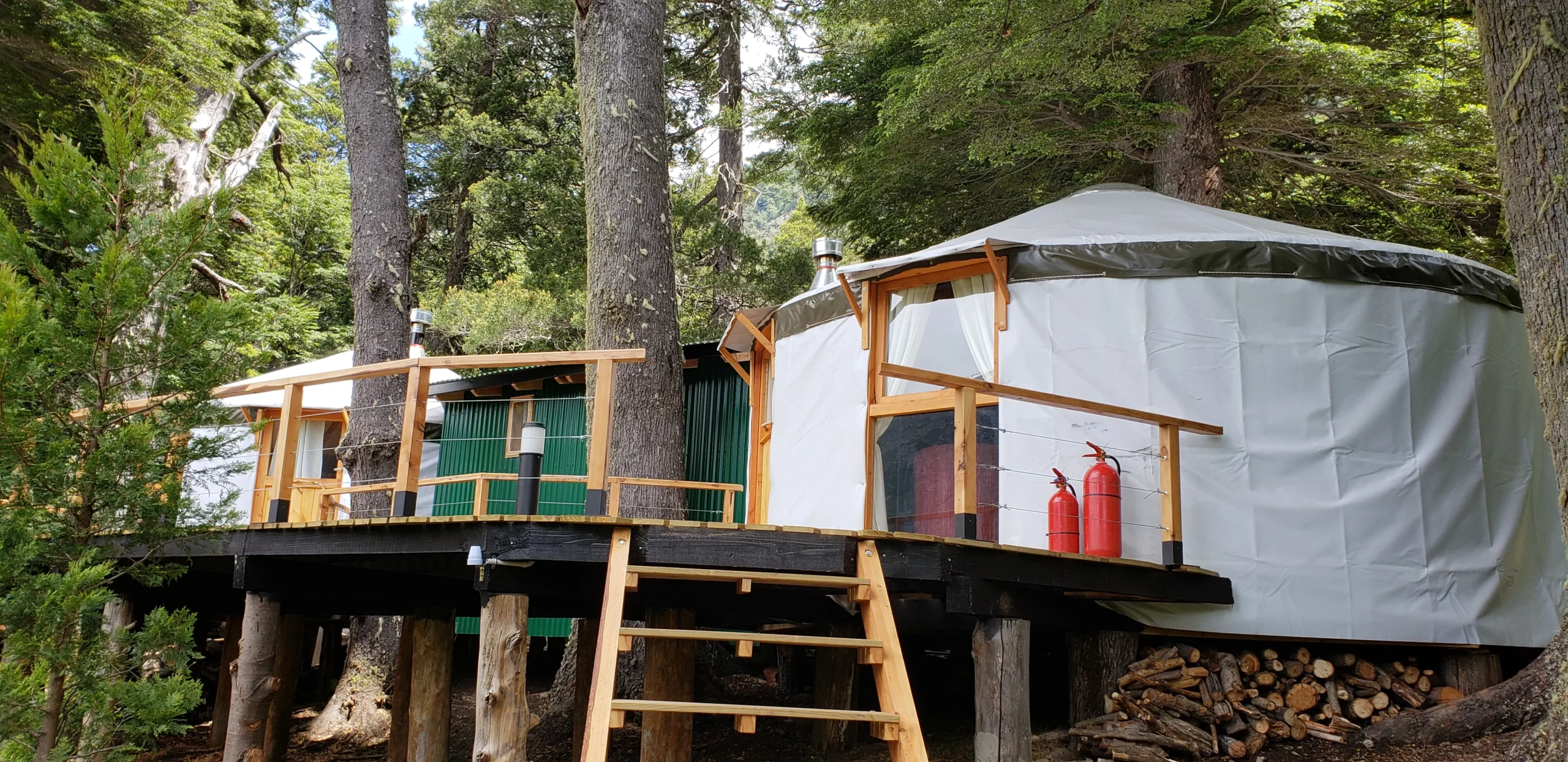 The Yurts Exterior