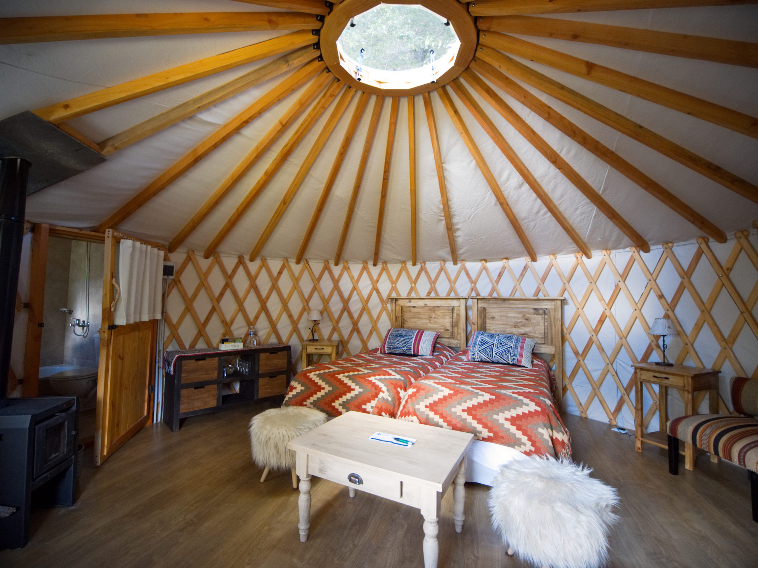 Estancia Peuma Hue - The Yurts