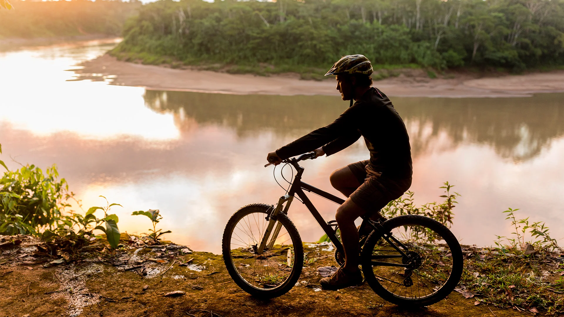 Mountain biking