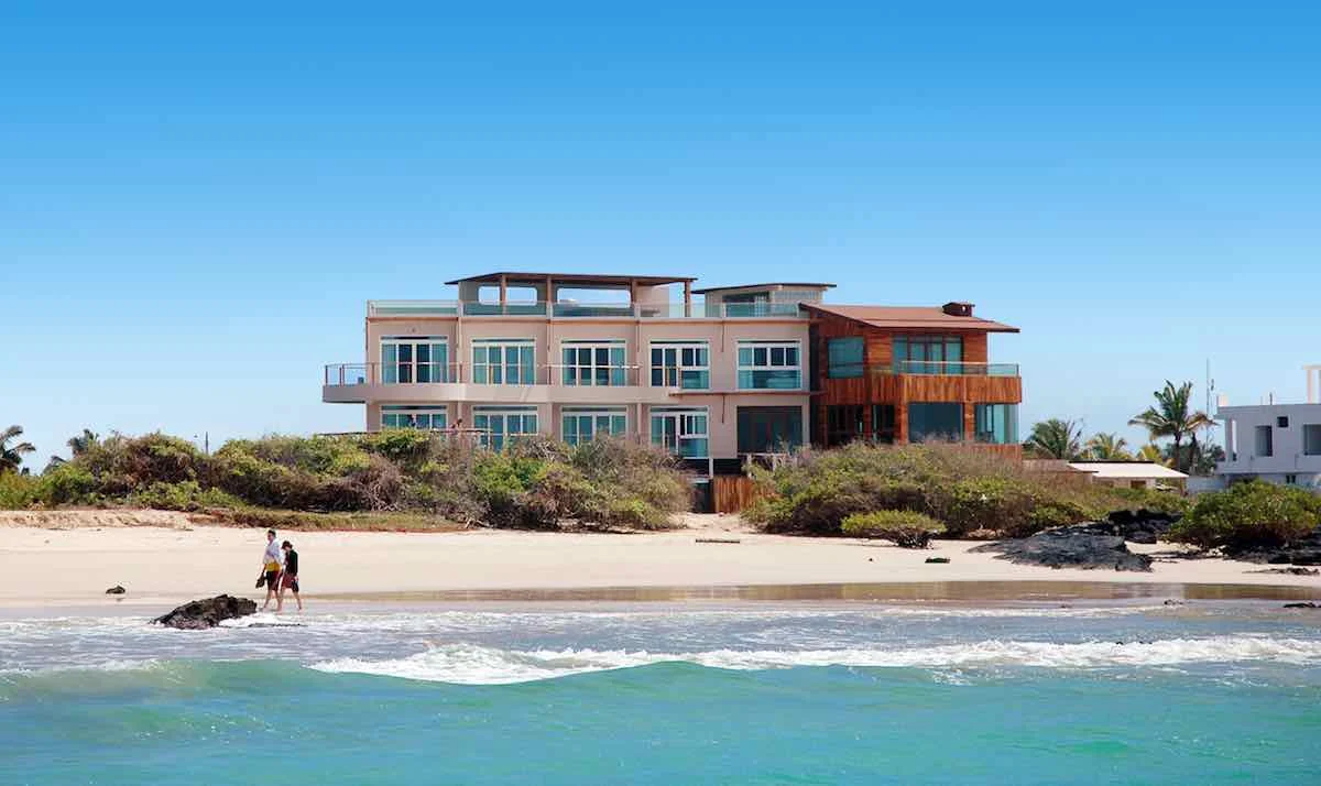 Beach front