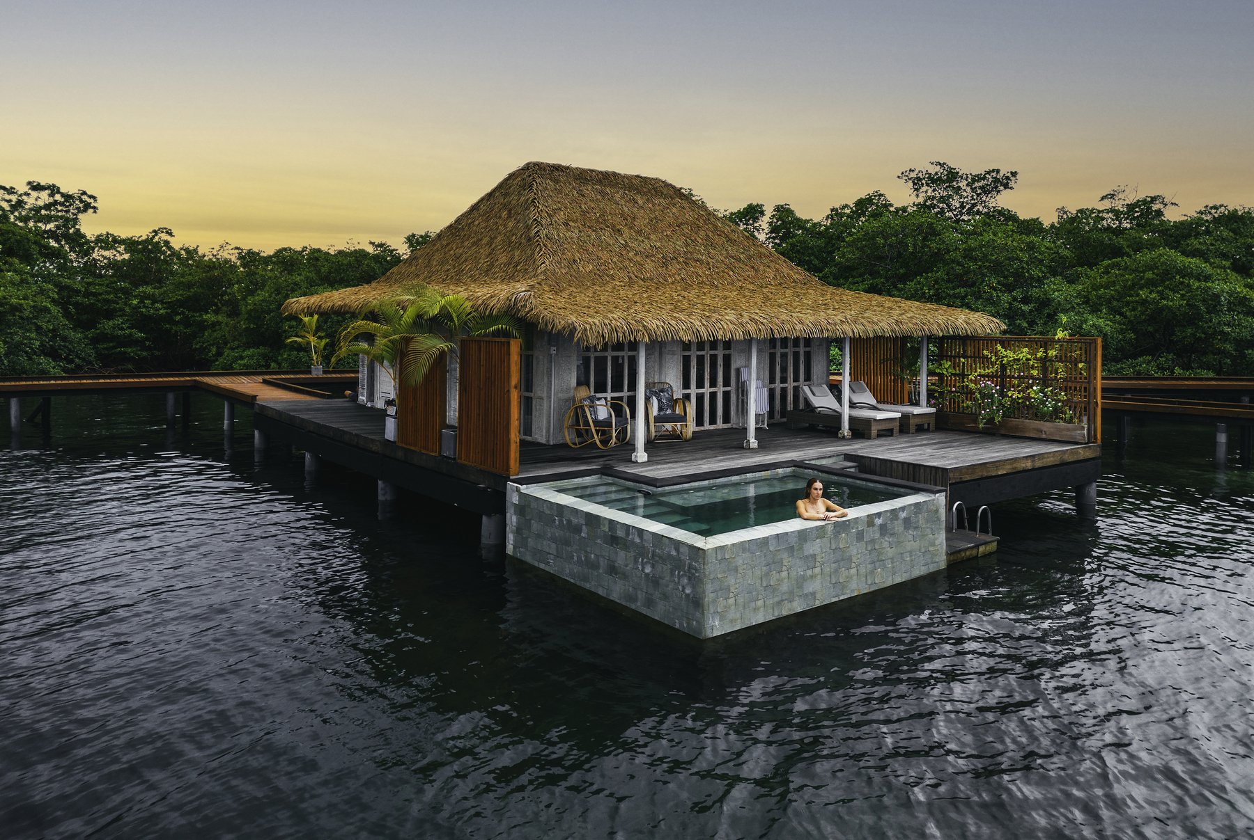 Nayara Bocas del Toro -Private pool over-water villa