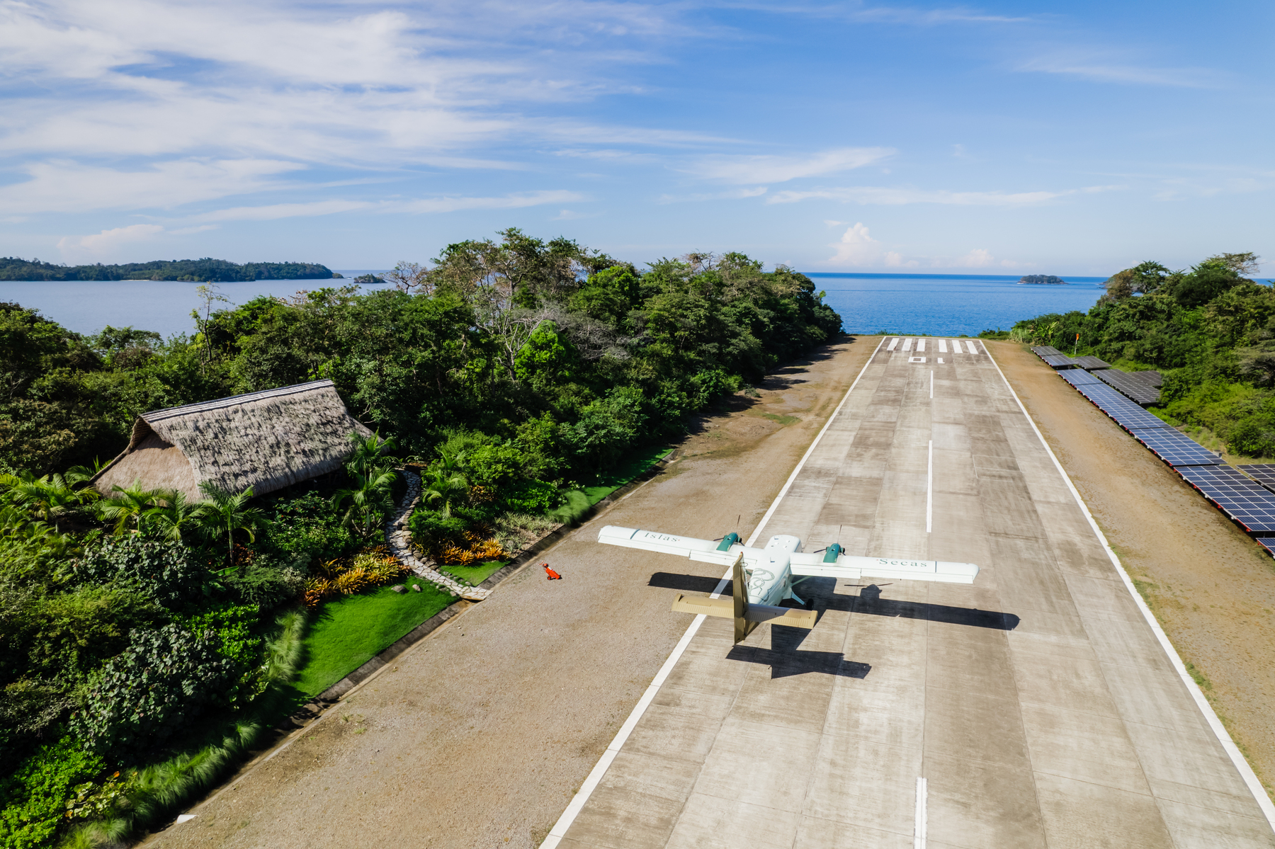 Islas Secas - Private airstrip
