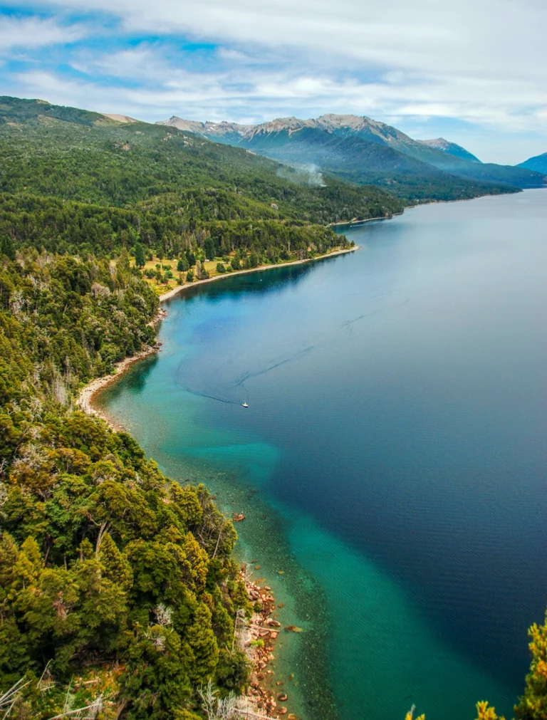 A beautiful, lush landscape in The Chilean Lake District