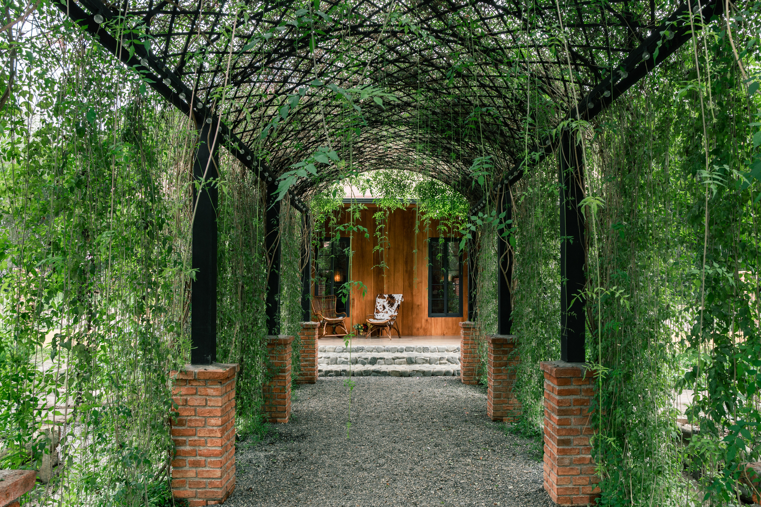 Hacienda La Danesa Garden Cottage Terrace