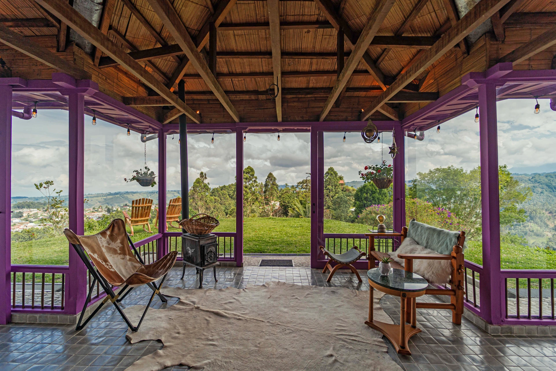 La Casa en las Nubes Interior