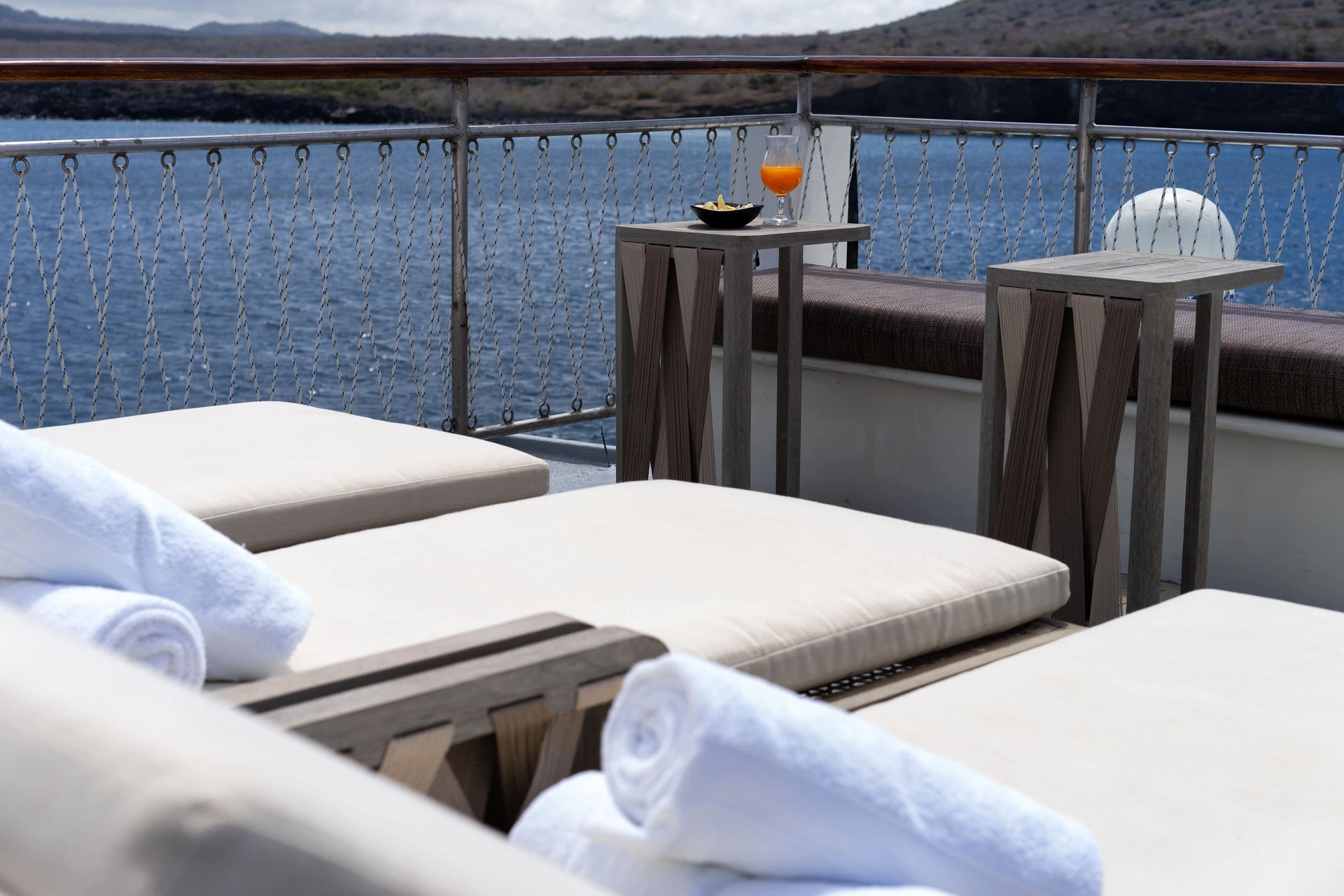 Grace Yacht Al fresco lounge