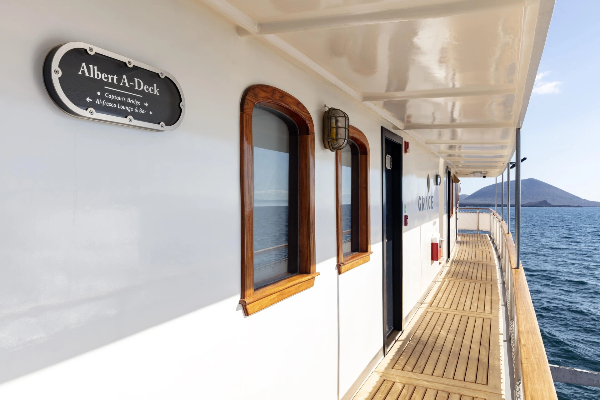 Grace Yacht Corridor
