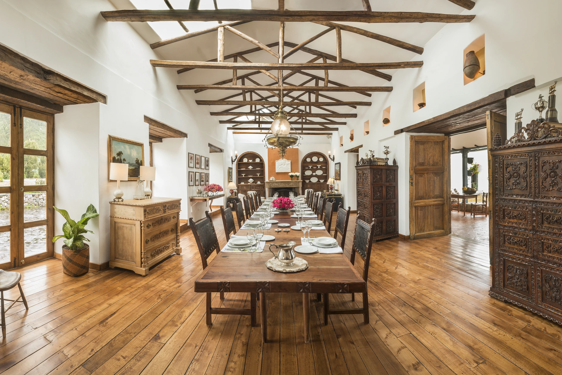 Hacienda Zuleta - Dining room