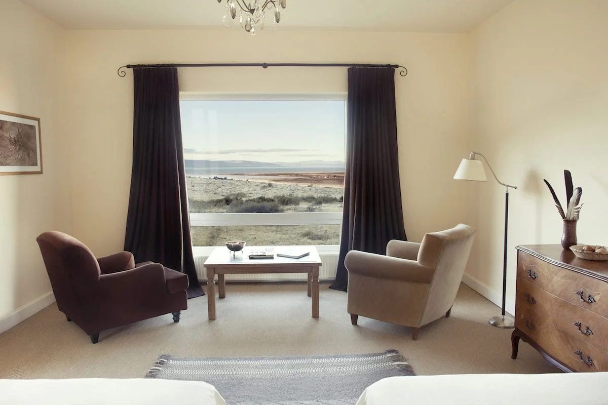 Eolo Superior Room - lake, steppe, or cordillera views