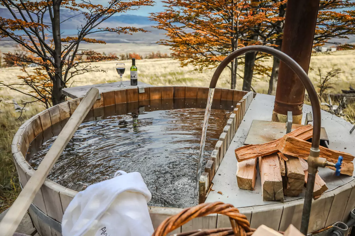Awasi Patagonia - Private Villa Hot Tub