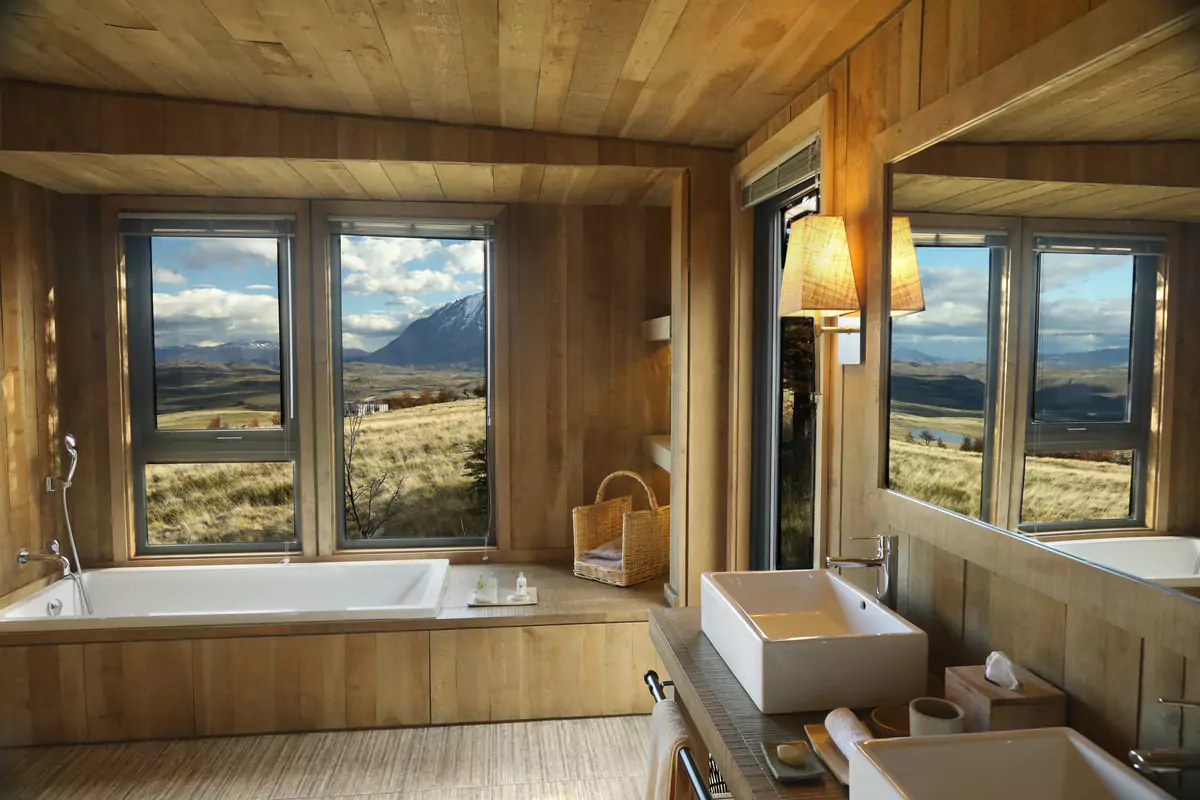Awasi Patagonia Standard Villa Bathroom