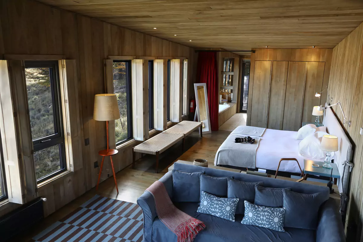 Awasi Patagonia Interiors Standard Villa Bedroom