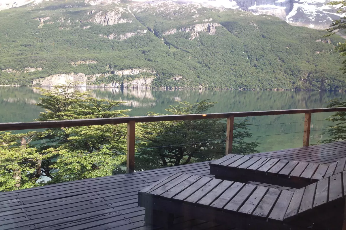 Deck View - Aguas Arriba Lodge