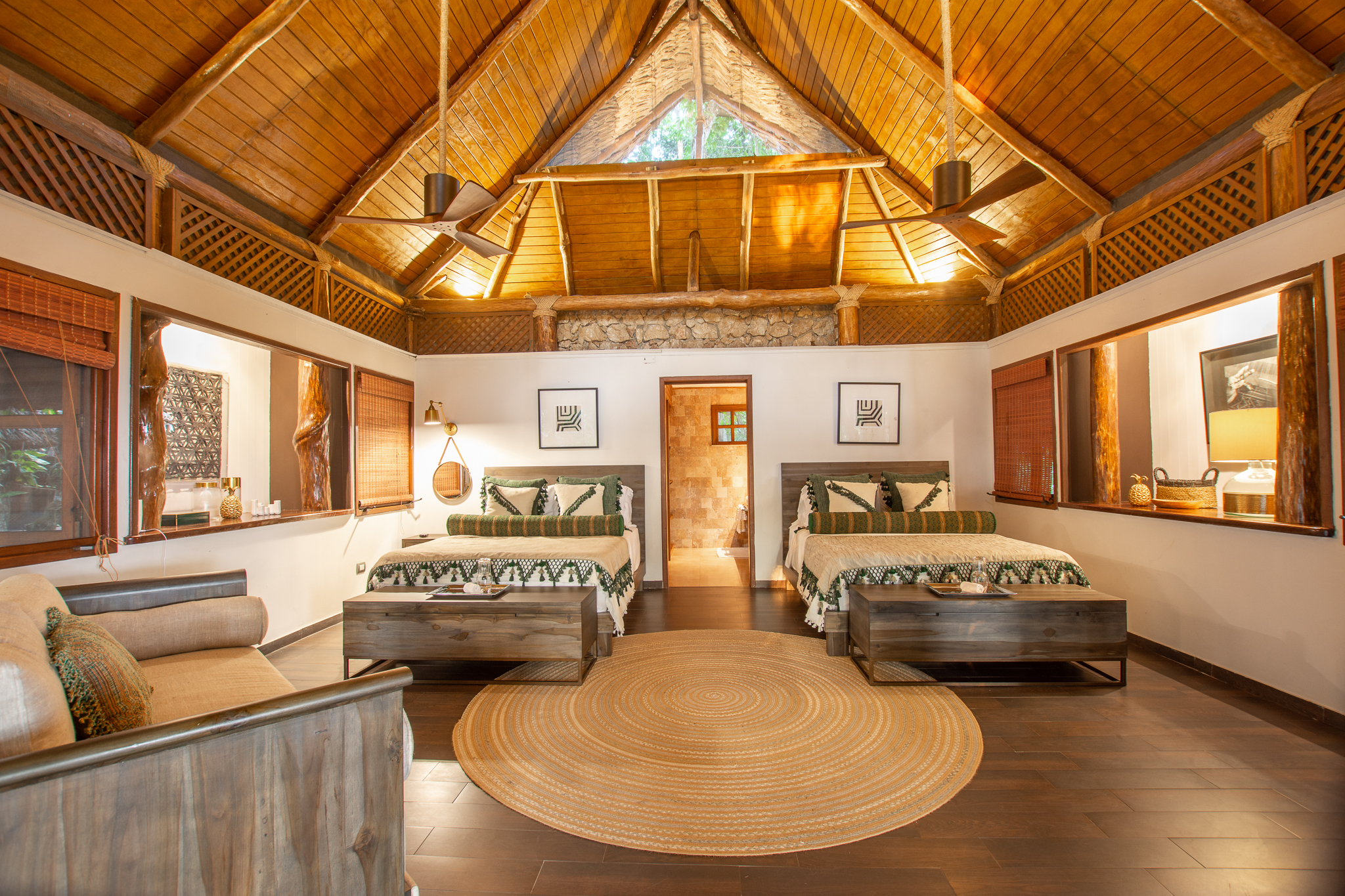 Green Double Room
