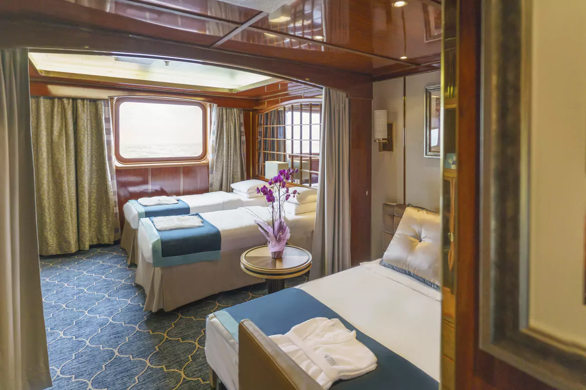 Triple Suite with Picture Windows