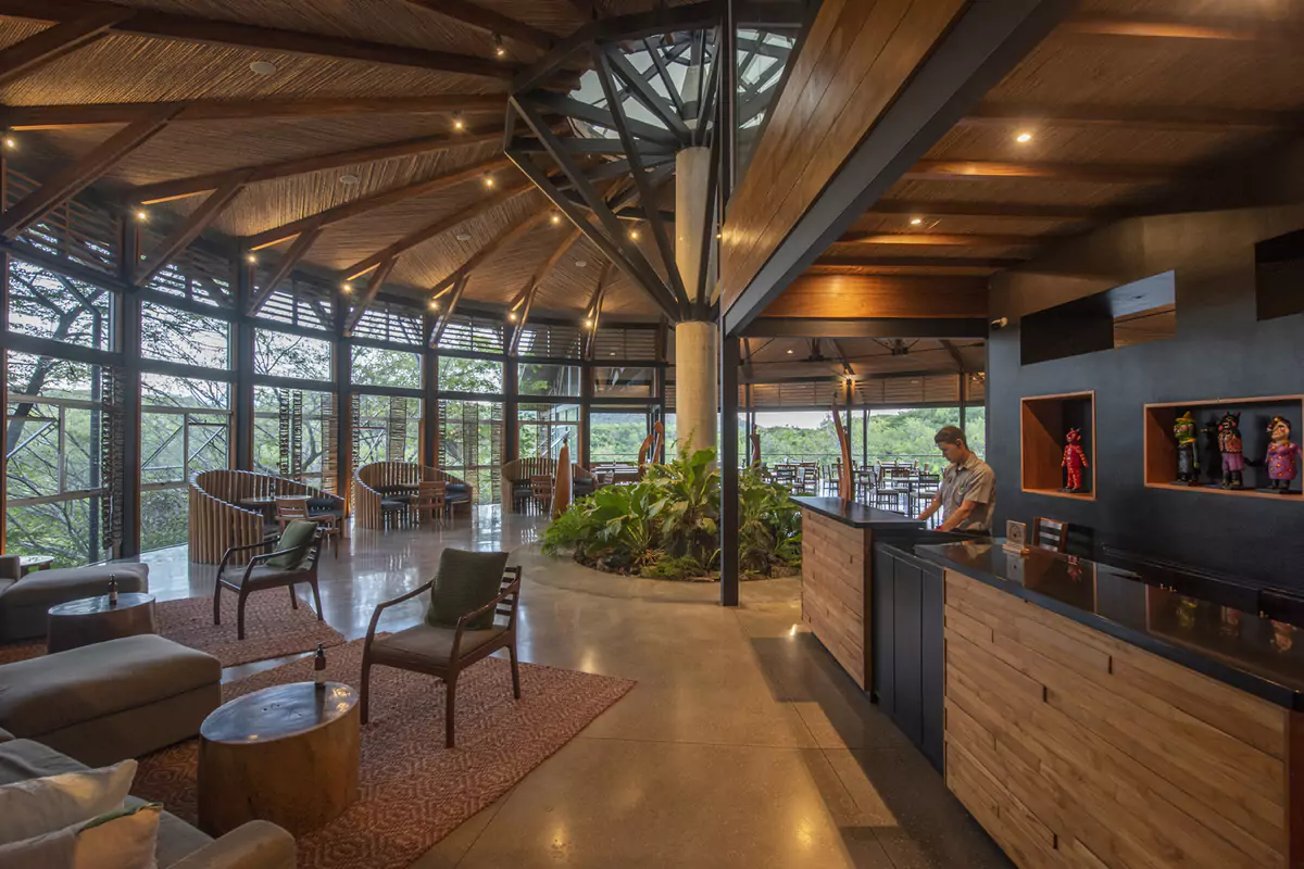 Rio Perdido Reception Area