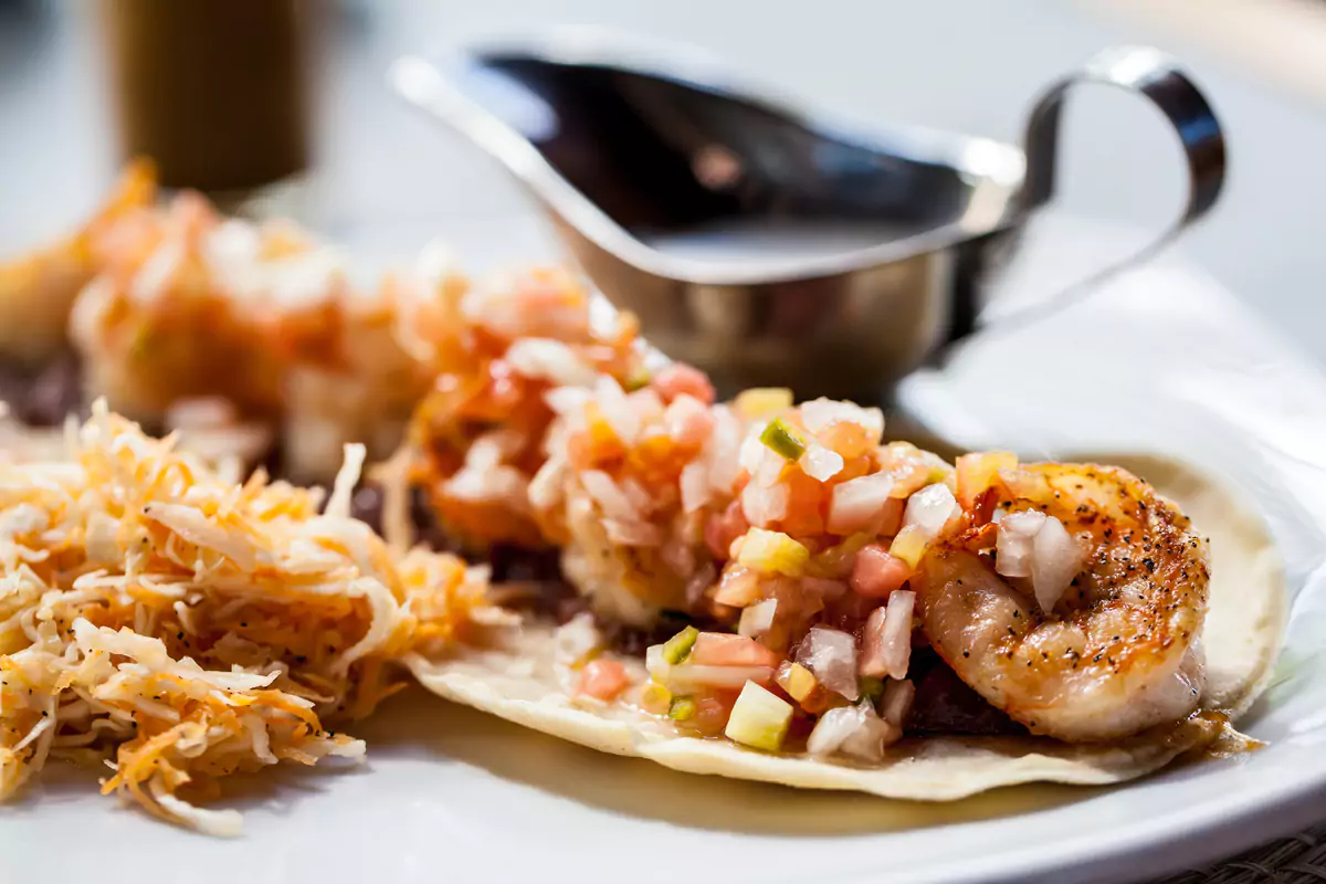Shrimp Tacos Jicaro