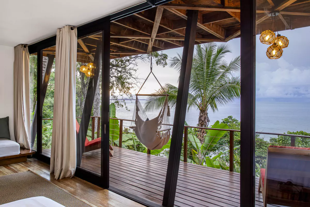 Beachfront Villa Estate Deck Isla Palenque