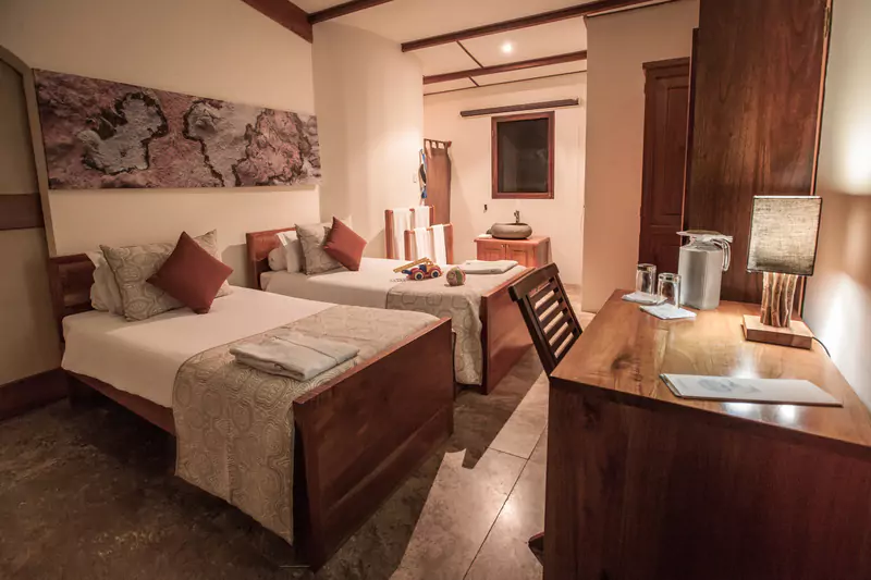 Galapagos Safari Camp Family Suite Twin