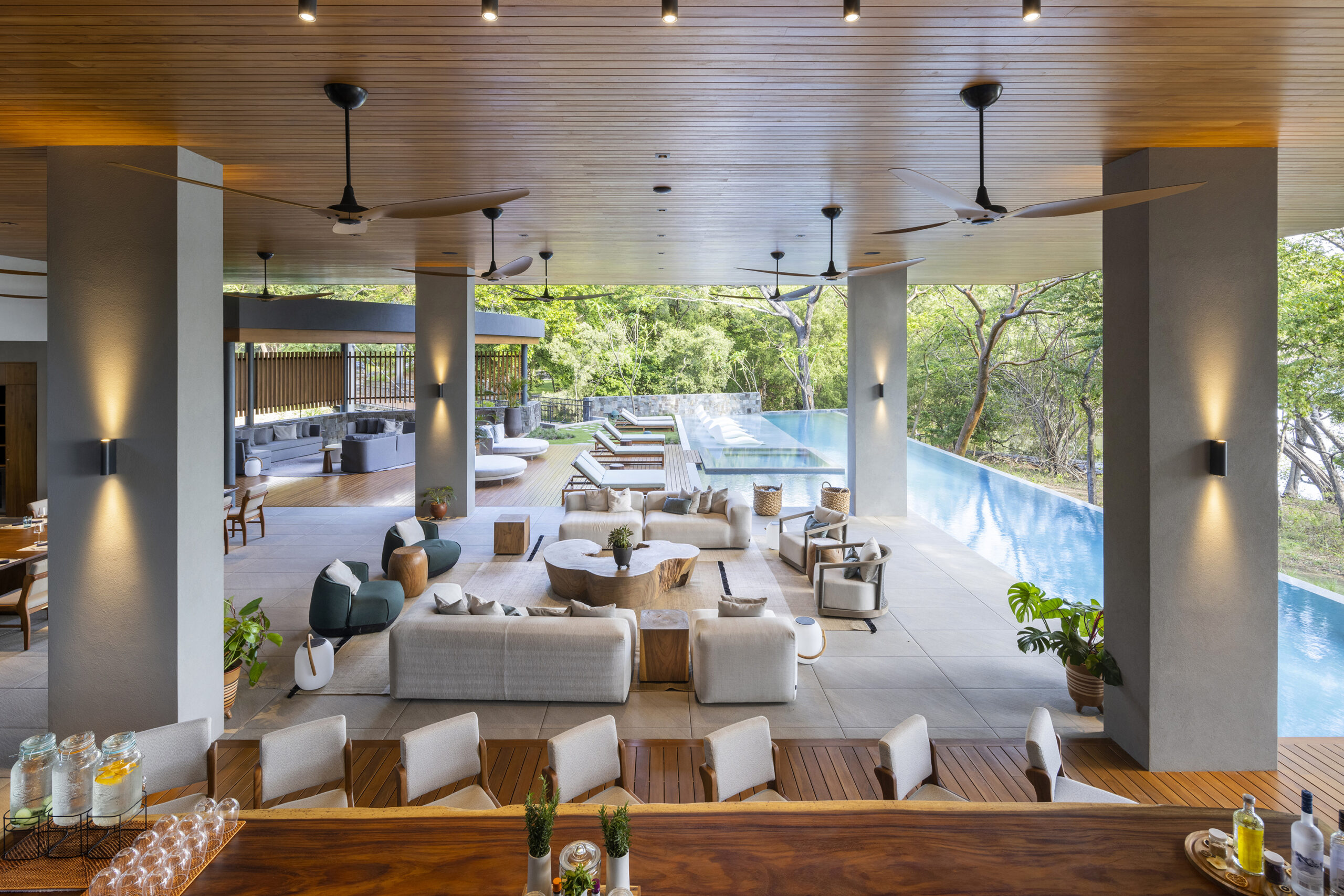 Pool area