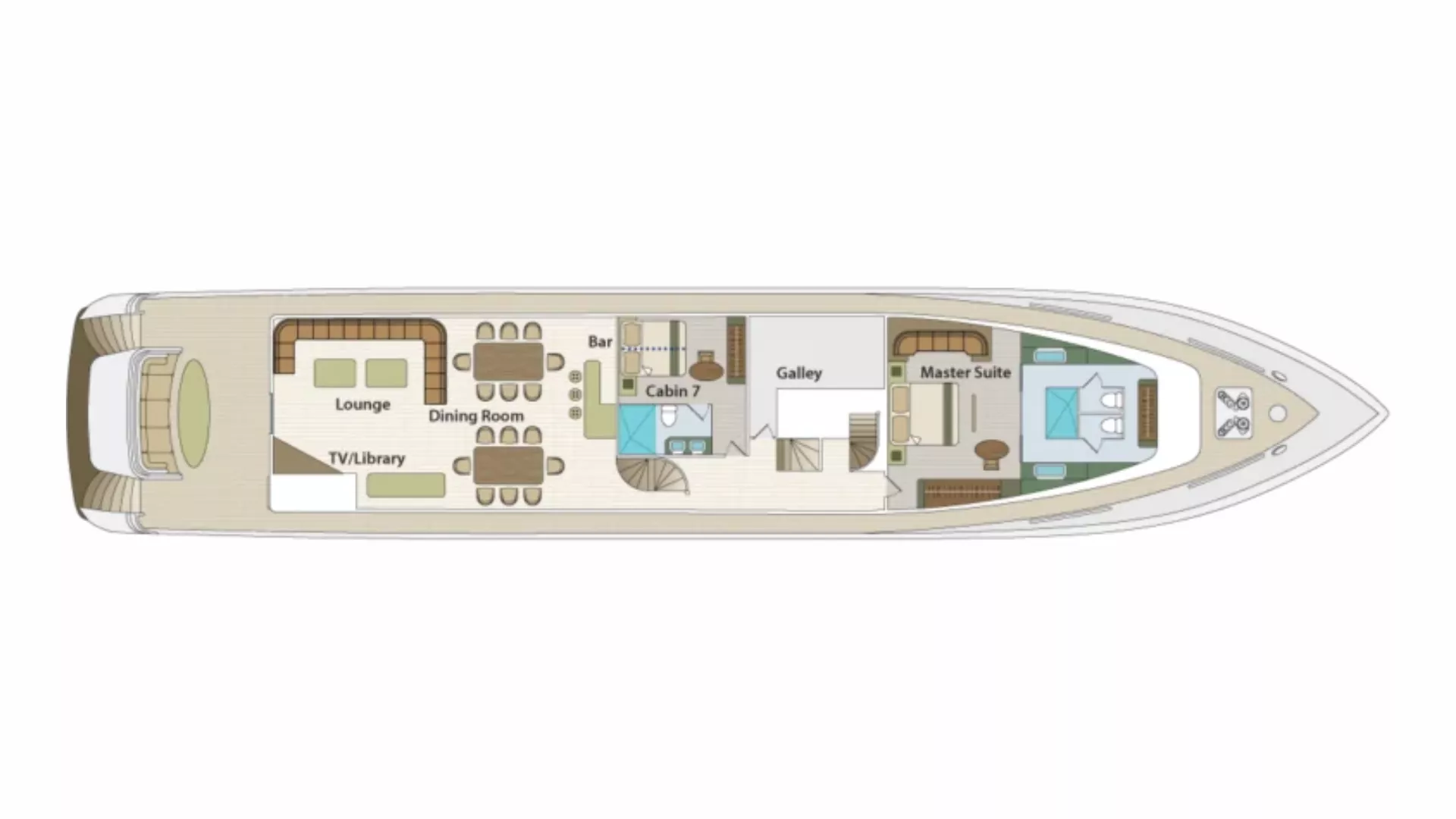 Lower deck