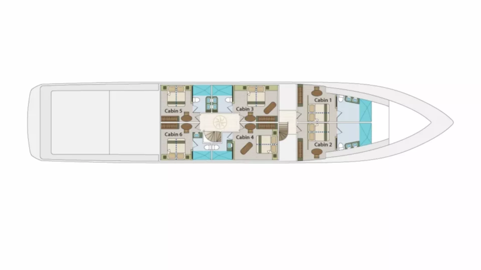 Lower deck